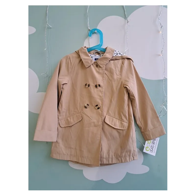 Giubbino Leggero Beige Con Bottoni 5A