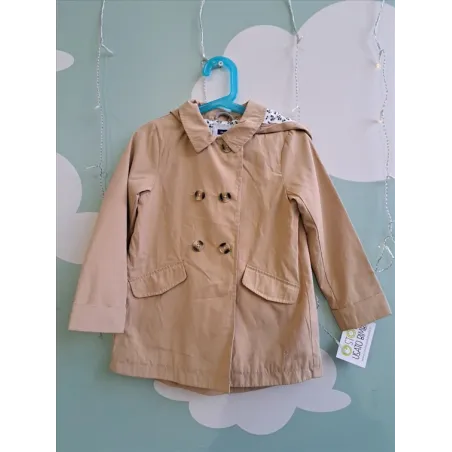 Giubbino Leggero Beige Con Bottoni 5A