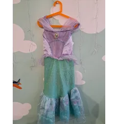Vestito Carnevale Sirenetta Disney 5/6 A