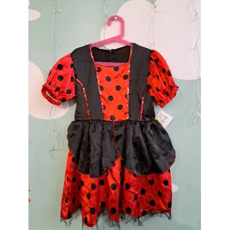 Vestito Carnevale Ballerina Speagnola Rosso e Nero 5 A