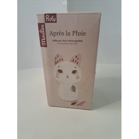 Luce Notturna Da Cameretta Gattino Moulin Roty