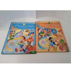 Libro Peter Pan e Pinocchio Fiabe Classiche 2 PZ