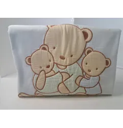 Copriletto / Lenzuolo A Sacco Per Piumino Per Lettino Orsetti