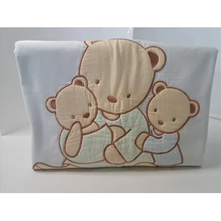 Copriletto / Lenzuolo A Sacco Per Piumino Per Lettino Orsetti