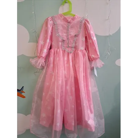 Vestito Principessa / Fatina Rosa Con Stellina 6/8 A