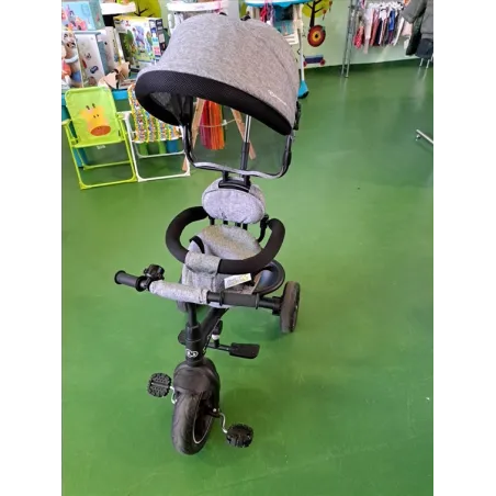 Triciclo Con Maniglione Kinderkraft Grigio