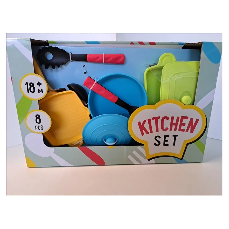 Set Cucina Utensili e Pentoli Nuovi