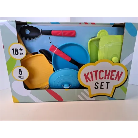 Set Cucina Utensili e Pentoli Nuovi