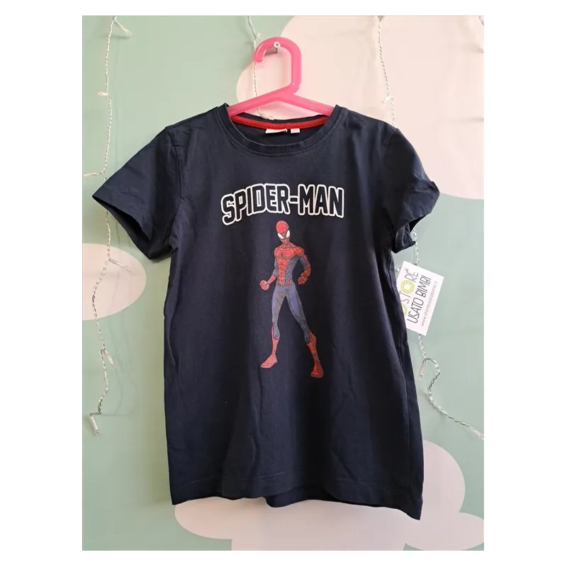 R Shirt Spiderman Blu 7/8 A
