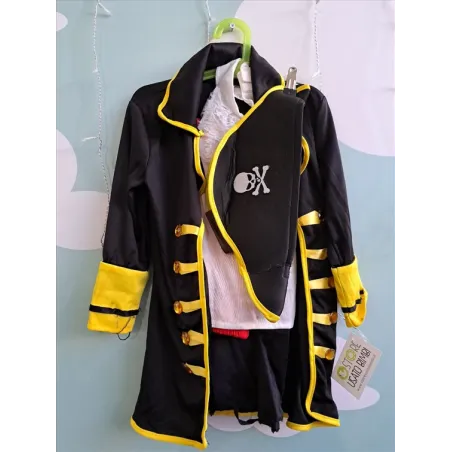 Vestito Carnevale Pirata / Capitan Uncino 6/7 A