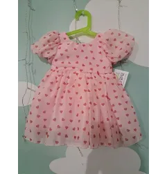 Vestito Carnevale Principessa Dei Cuori 6/9 M (Shein)