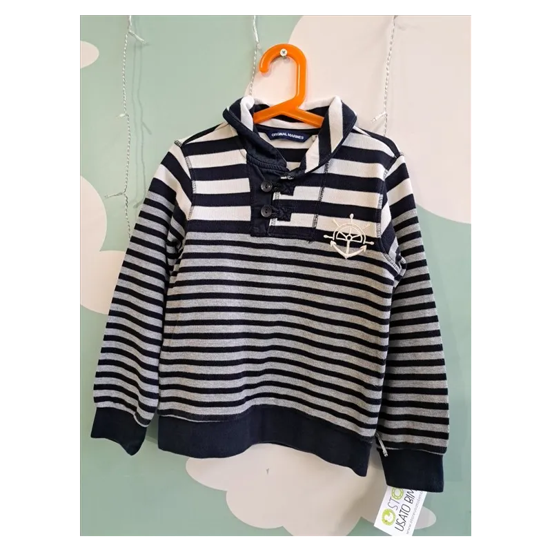 Maglioncino Marinaio A Righe 8 A
