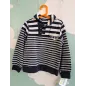 Maglioncino Marinaio A Righe 8 A