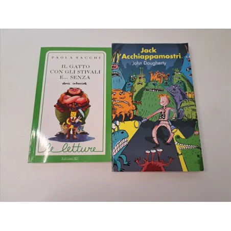 Libro Il Gatto Con Gli Stivali E Senza E Jack L'acchiappamostri