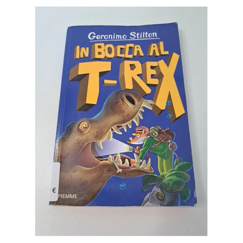 Libro Geronimo In Bocca Al TRex