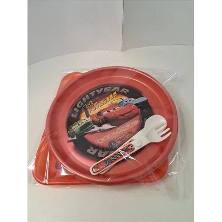 Set Pappa Piatti + Posate Cars