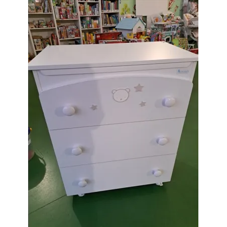 Fasciatoio Bagnetto Con Cassetti Azzura Design