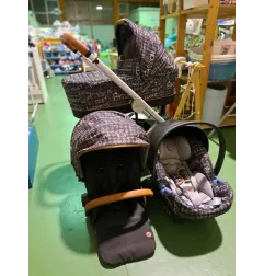 Trio Cybex Con Navicella Cot S, Passeggino Balos S e Ovetto Atom M I Size