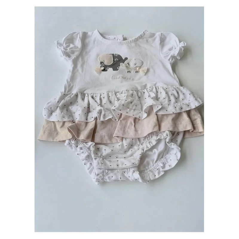 Pagliaccetto Bianco Elefantini Prenatal 1/3 M