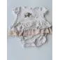 Pagliaccetto Bianco Elefantini Prenatal 1/3 M
