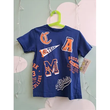 T-shirt Athlethics Blu 3-4 A