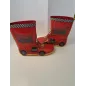 Stivali Pioggia Rossi Topolino N 33