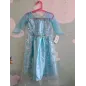 Vestito Carnevale Frozen 5 A - 110 Cm Con Cerchietto a Treccia