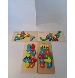 Piccoli Puzzle In Legno Montessori Mama 3 PZ