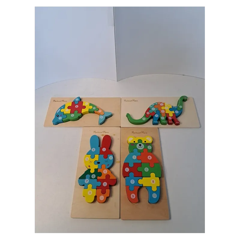 Piccoli Puzzle In Legno Montessori Mama 3 PZ