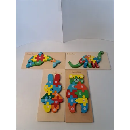 Piccoli Puzzle In Legno Montessori Mama 3 PZ