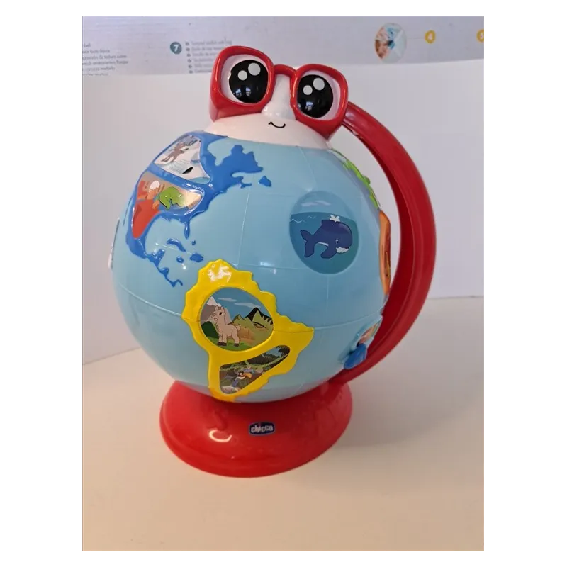 Mappamondo Chicco Edu Globe, Mappamonto Educativo Parlante