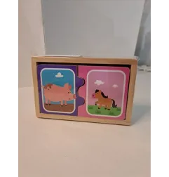 Puzzle In Legno Animali