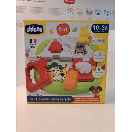 Fattoria Chicco Smart Puzzle 2 In 1