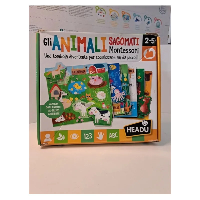 Gioco Gli Animali Sagomati Headu