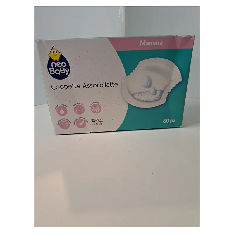 Coppette Assorbilatte Neobaby Nuove 60 PZ