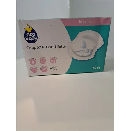 Coppette Assorbilatte Neobaby Nuove 60 PZ