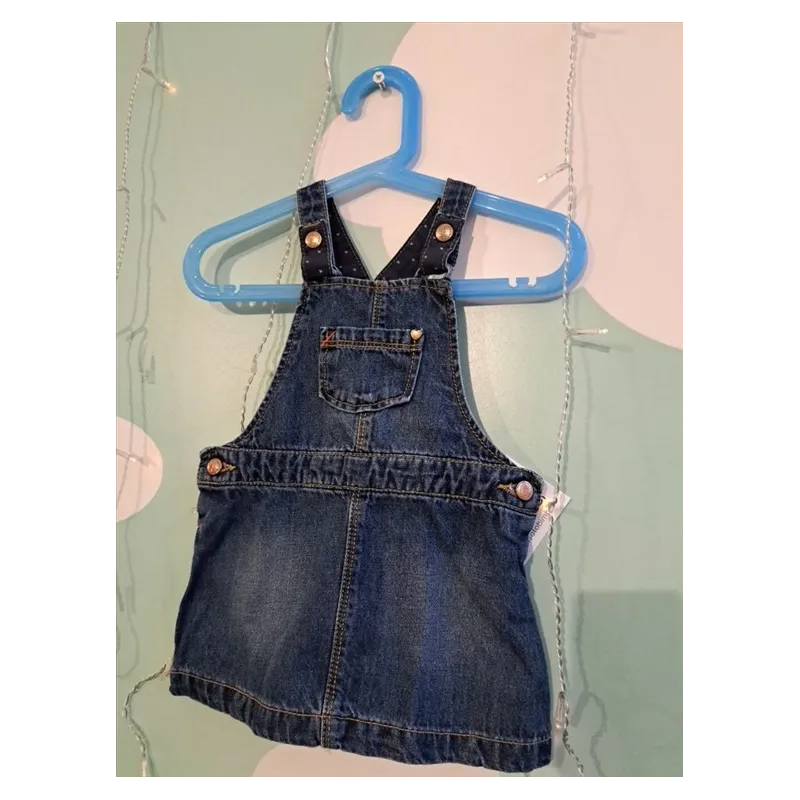 Gonna Salopette Jeans 12 M