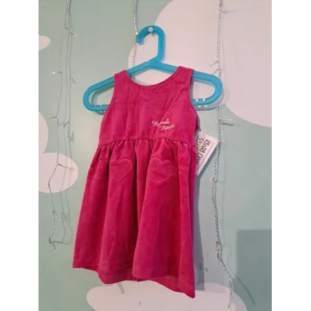 Vestito Fucsia 6/12 M