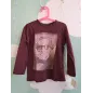 Maglia Maniche Lunghe Bordeaux 6 A