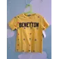 T Shirt Giallo Benetton 6/7 A