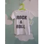 T Shirt Bianca Rock&Roll 8 A