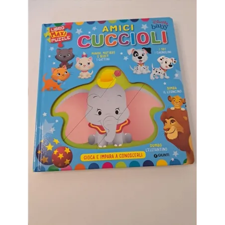 Libro Puzzle Amici Cuccioli