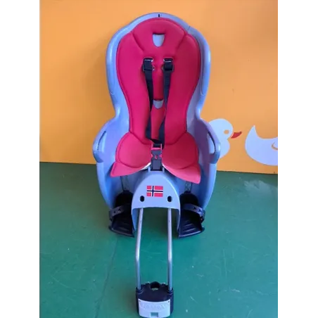 Seggiolino Bici Posteriore Hamax Kiss Rosso