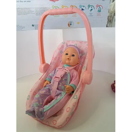 Bambola Nell'ovetto Con Tutina Lilla