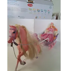 Carrozza Barbie Con Cavallo e Principessa