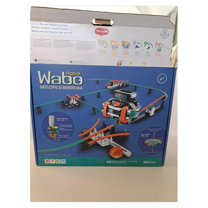 Robot Wabo Giroscopio su monorotaia Stem Nuovo
