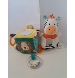 Cubi Morbido e Sonaglio Zebra
