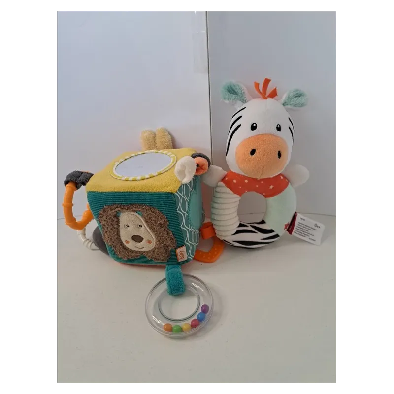 Cubi Morbido e Sonaglio Zebra