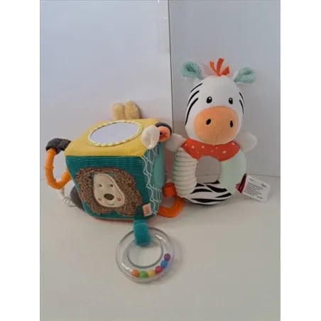 Cubi Morbido e Sonaglio Zebra