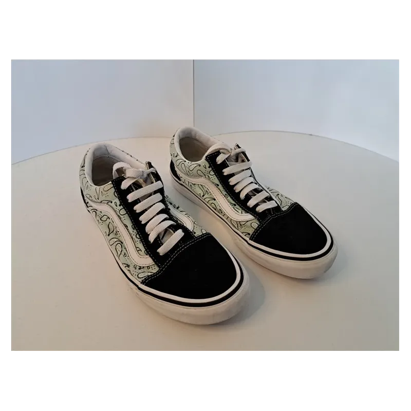 Scarpe Vans Verdino e Nere N 37